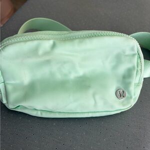 Lululemon Mint Green Belt Bag